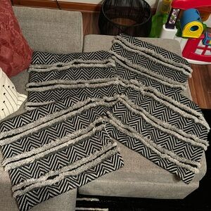 4 Boho Aztec Throw Pillow Covers